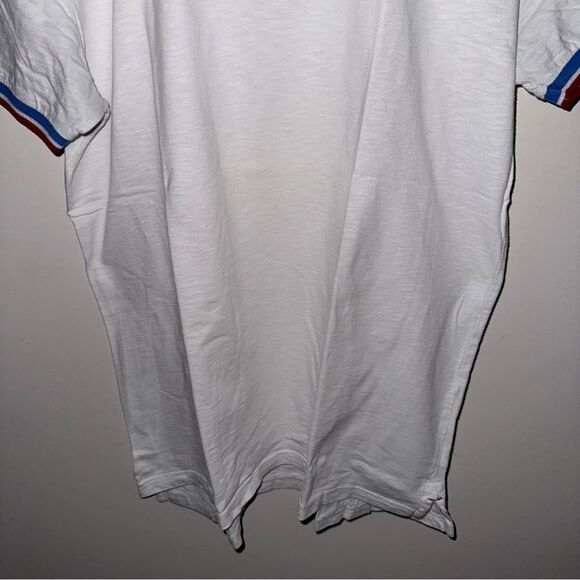 American Eagle Outfitters Men's White Slim Fit Polo T-Shirt - Picture 11 of 11